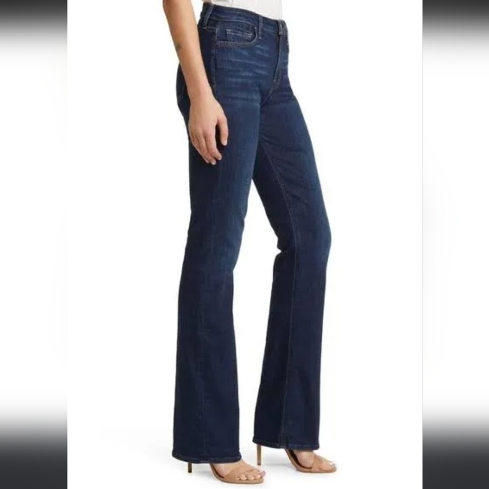 NWT. Jen7 by 7 for all mankind women's jeans. Dark wash jeans. Size 2 petite. - Picture 2 of 3